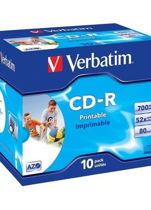 CD - R Verbatim AZO Imprimible 52X/ Caja - 10uds - Tiensol