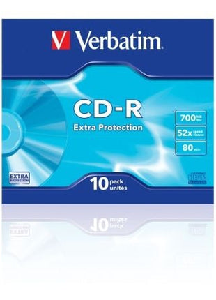 CD - R Verbatim Datalife 52X/ Estuche delgado - 10uds - Tiensol