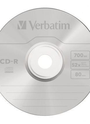 CD - R Verbatim Datalife 52X/ Tarrina - 100uds - Tiensol