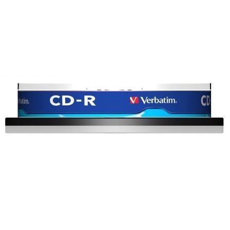 CD - R Verbatim Datalife 52X/ Tarrina - 10uds - Tiensol