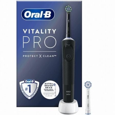 Cepillo Dental Braun Oral - B Vitality Pro/ Negro - Tiensol