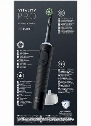 Cepillo Dental Braun Oral - B Vitality Pro/ Negro - Tiensol