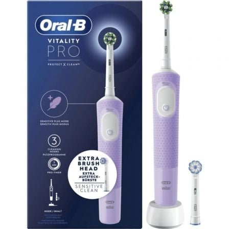 Cepillo Dental Braun Oral - B Vitality Pro/ Purpura - Tiensol