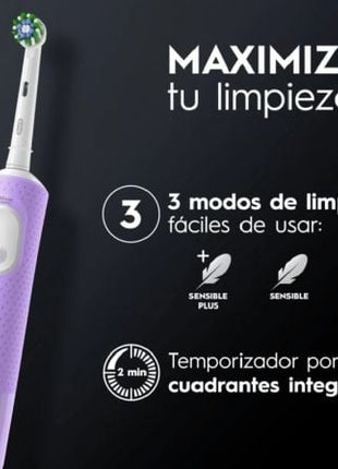 Cepillo Dental Braun Oral - B Vitality Pro/ Purpura - Tiensol