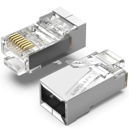 Conector RJ45 IDAR0 - 10/ Cat.5e FTP/ 10 uds - Tiensol