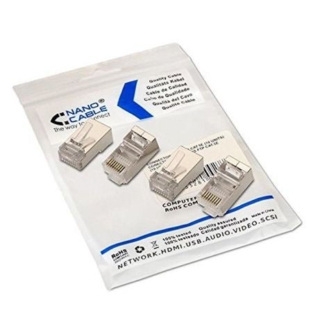 Conector RJ45 Nanocable 10.21.0103/ Cat.5e/ 10 uds - Tiensol