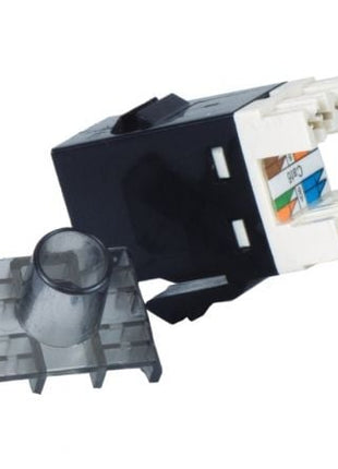 Conector RJ45 Phasak SD 3018 Cat.6 UTP/ Negro - Tiensol