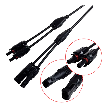 Conector Solar MC4 2 a 1 - Tiensol