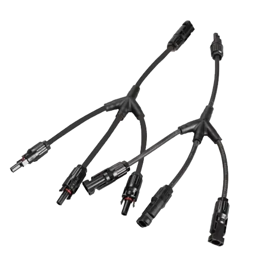 Conector Solar MC4 3 a 1 - Tiensol