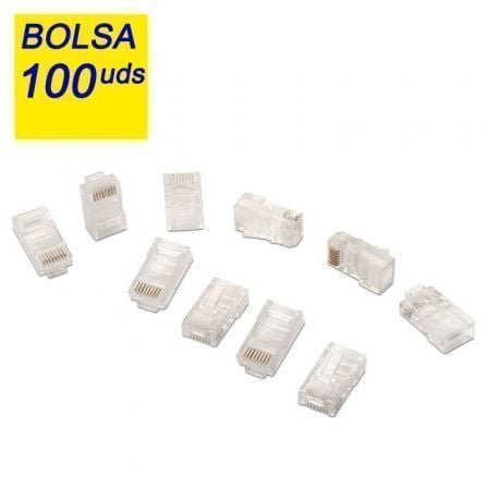 Conectores RJ45 Aisens A138 - 0292/ Cat.5e/ 100 uds - Tiensol