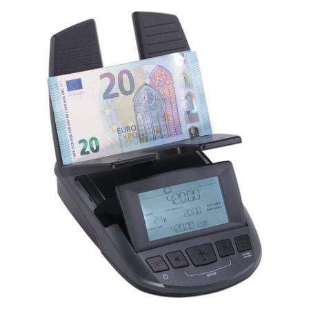 Contadora de Billetes y Monedas Ratiotec Moneyscale RS 2000 - Tiensol