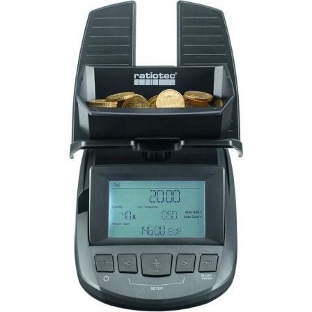 Contadora de Billetes y Monedas Ratiotec Moneyscale RS 2000 - Tiensol