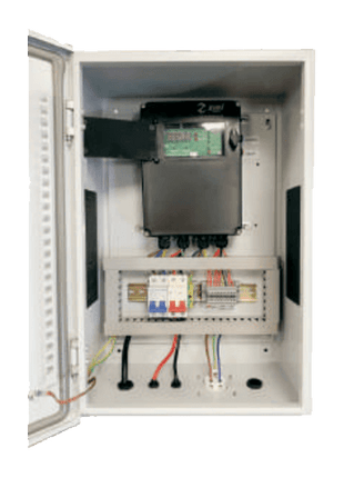Controlador ZIRI Caja Metálica | Protección para Bombas Híbridas - Tiensol