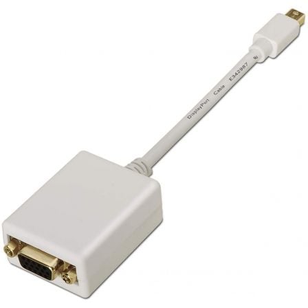 Conversor Aisens A125 - 0136/ Mini DisplayPort Macho - VGA Hembra/ 15cm/ Blanco - Tiensol