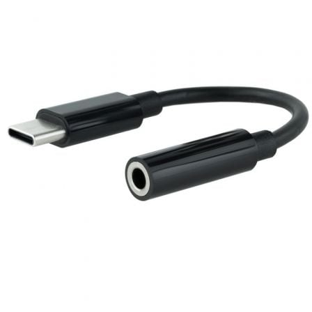 Conversor USB Tipo - C Nanocable 10.24.1205/ USB Tipo - C Macho - Jack 3.5 Hembra - Tiensol