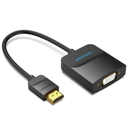 Conversor Vention 42154/ HDMI Macho - VGA Hembra/ 15cm/ Negro - Tiensol