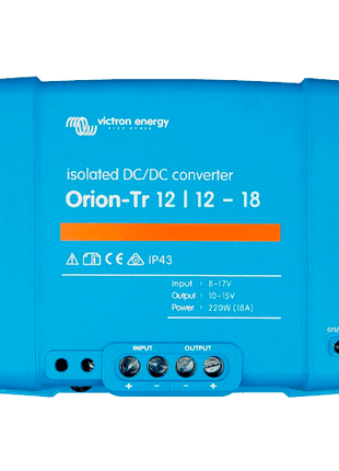 Convertidor CC - CC Victron Orion - Tr 12/12 - 18A - Tiensol