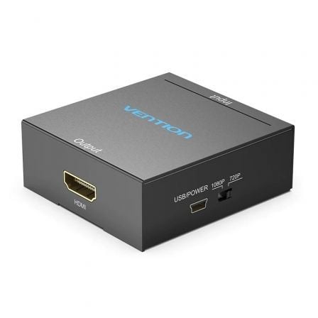 Convertidor RCA a HDMI Vention AEFB0/ RCA Hembra - HDMI Hembra - MiniUSB Hembra - Tiensol