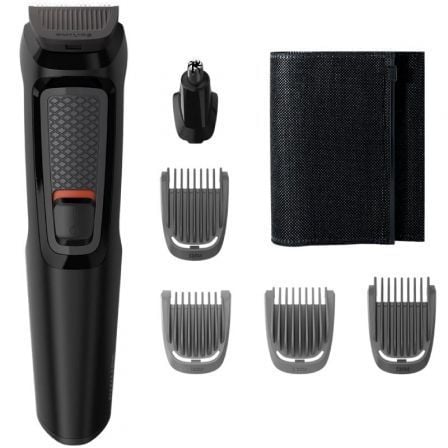 Cortapelos Multigroom Series 3000 Philips MG3710 con Batería/ 6 Accesorios - Tiensol