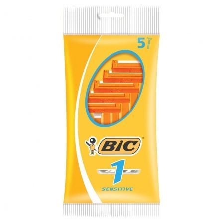 Cuchilla de Afeitar Bic 1 Sensitive/ 5 uds - Tiensol