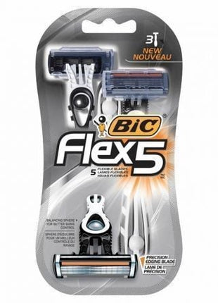 Cuchilla de Afeitar Bic Flex 5/ 3 uds - Tiensol