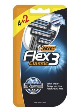 Cuchilla de Afeitar Bic Flex3 Classic/ 6 uds - Tiensol