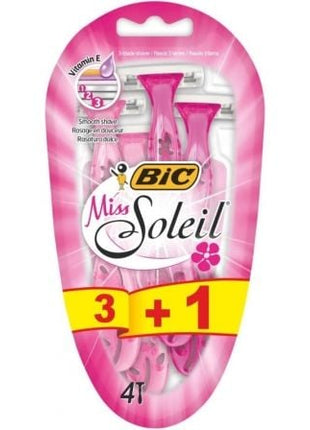 Cuchilla de Depilar Bic Miss Soleil / 4 uds - Tiensol