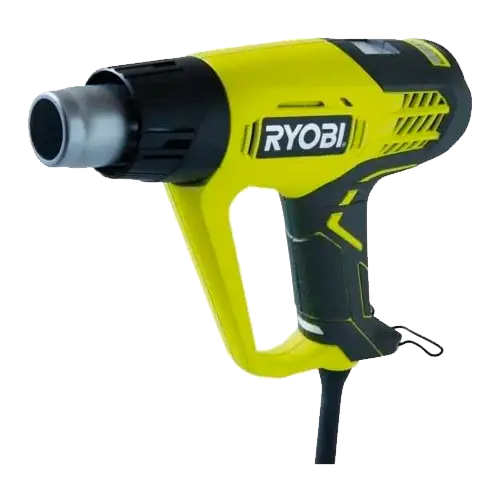 Decapador Ryobi EHG2020LCD | 2000W | LCD | 50–650 °C | 4 Boquillas + Rascador - Herramientas Eléctricas