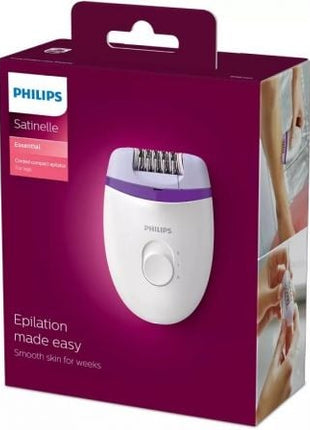 Depiladora Philips Satinelle Essential BRE225/00/ con Cable - Tiensol