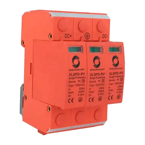 Descargador Sobretensión 1500 VDC 3 Polos - Tiensol