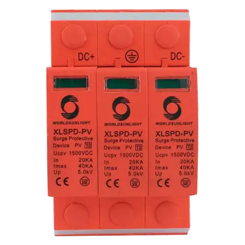 Descargador Sobretensión 1500 VDC 3 Polos - Tiensol