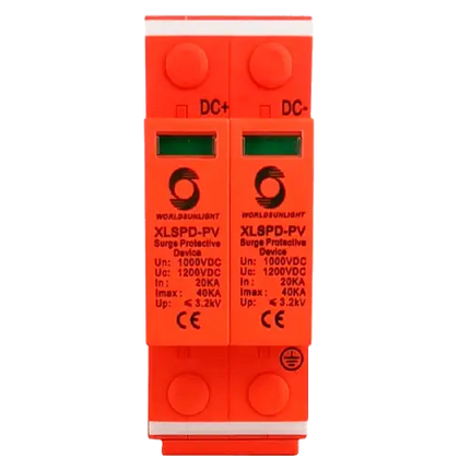 Descargador Sobretensión 600 VDC 2 Polos - Tiensol