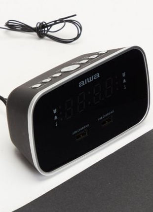 Despertador Aiwa CRU - 19BK/ Radio FM - Tiensol