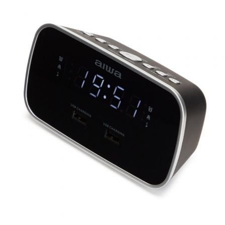 Despertador Aiwa CRU - 19BK/ Radio FM - Tiensol