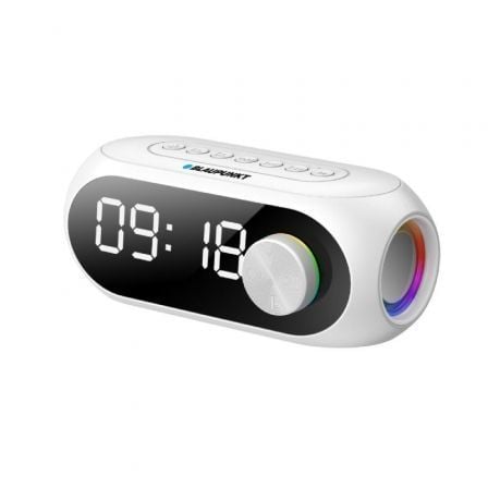 Despertador Blaupunkt BLP2250/ Radio FM/ Blanco - Tiensol