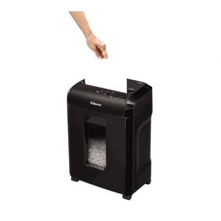 Destructora Fellowes 10M/ Corte en Partículas de 2 x 12mm/ Negra - Tiensol