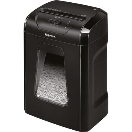 Destructora Fellowes 12C/ Corte en Partículas de 4 x 40mm/ Negra - Tiensol