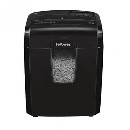 Destructora Fellowes 8CD/ Corte en Partículas de 4 x 35mm/ Negra - Tiensol