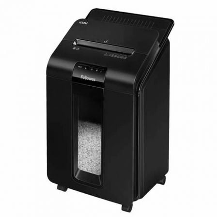 Destructora Fellowes AutoMax 100M/ Microcorte de 4 x 10mm/ Negra - Tiensol