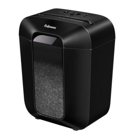 Destructora Fellowes LX41/ Minicorte de 4 x 12mm/ Negra - Tiensol