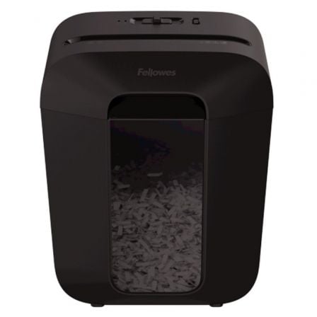 Destructora Fellowes LX45/ Corte en Partículas de 4 x 37mm/ Negra - Tiensol