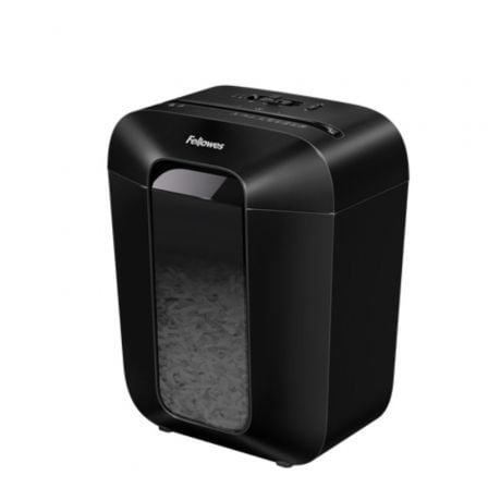 Destructora Fellowes LX50/ Corte en Partículas de 4 x 37mm/ Negra - Tiensol