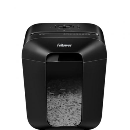 Destructora Fellowes LX50/ Corte en Partículas de 4 x 37mm/ Negra - Tiensol