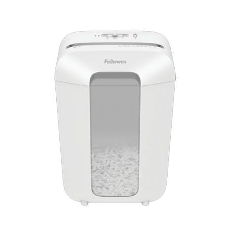 Destructora Fellowes LX70/ Corte en Partículas de 4 x 40mm/ Blanca - Tiensol