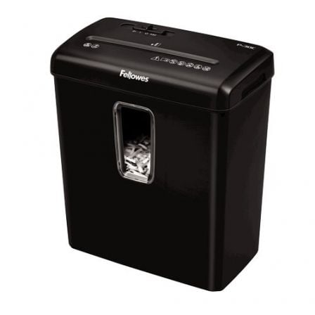 Destructora Fellowes P - 30C/ Corte en Partículas de 4 x 34mm/ Negra - Tiensol