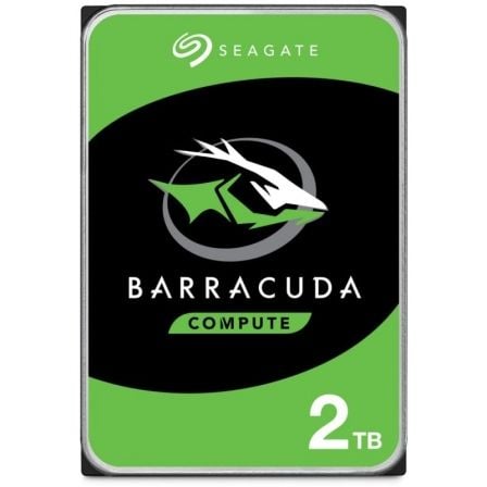 Disco Duro Seagate BarraCuda 2TB/ 3.5'/ SATA III/ 256MB - Tiensol