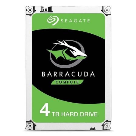 Disco Duro Seagate BarraCuda 4TB/ 3.5'/ SATA III/ 256MB - Tiensol