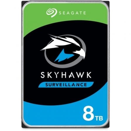 Disco Duro Seagate SkyHawk Surveillance 8TB/ 3.5'/ SATA III/ 256MB - Tiensol