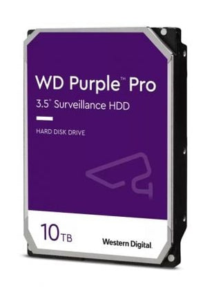 Disco Duro Western Digital WD Purple Pro Surveillance 10TB/ 3.5'/ SATA III/ 256MB - Tiensol