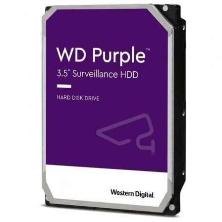 Disco Duro Western Digital WD Purple Surveillance 6TB/ 3.5'/ SATA III/ 256MB - Tiensol